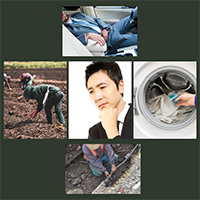 作業着やスーツの問題点