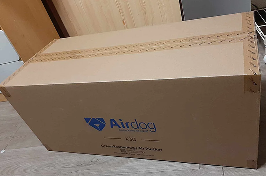 エアドッグ梱包外観