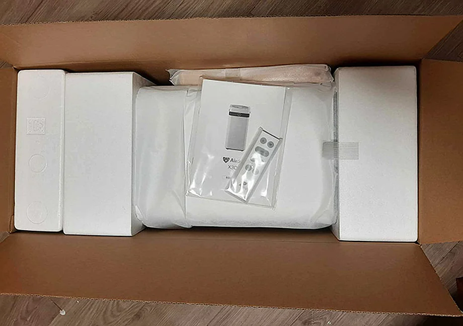 エアドッグ梱包を開封